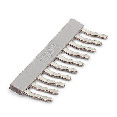 Phoenix Contact Connecteur De Pont À 10 Positions 5.2mm Gris, Doe-het-zelf en Bouw, Elektriciteit en Kabels, Verzenden