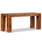 vidaXL Bankje 110x35x45 cm massief acaciahout, Huis en Inrichting, Verzenden, Nieuw