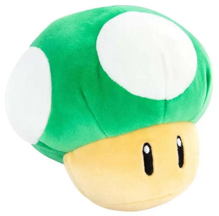 Mario Kart Mocchi-Mocchi 1-Up Mushroom Knuffel 15 cm, Verzamelen, Film en Tv, Ophalen of Verzenden