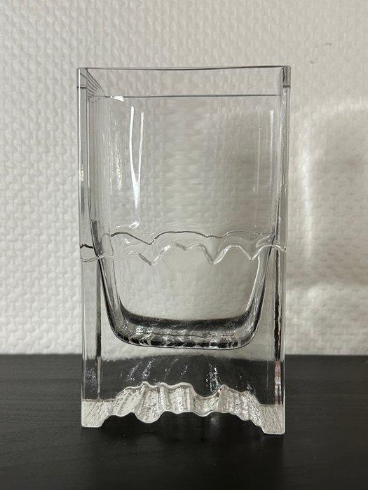 Iittala - Tapio Wirkkala - Vaas - Glas - Raito glazen vaas, Antiquités & Art, Curiosités & Brocante