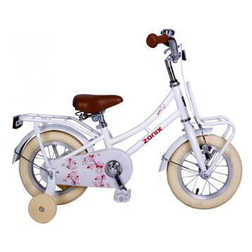 Zonix Omafiets 12 Inch Wit Nieuwstaat – Inclusief Voordrager beschikbaar voor biedingen