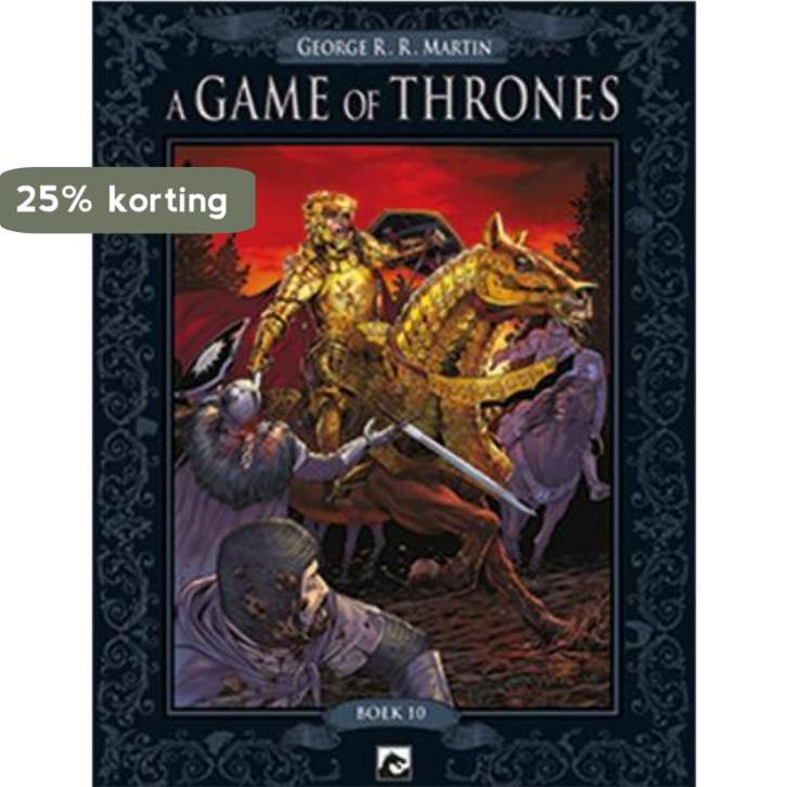 A game of thrones / A game of thrones / 10 9789460782398, Boeken, Stripverhalen, Zo goed als nieuw, Verzenden