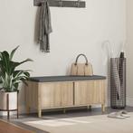 vidaXL Hallenbank Sonoma Eik 100 x 38 x 46 cm Geengineerd, Verzenden, Nieuw