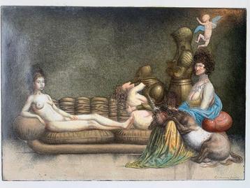 Riccardo Tommasi Ferroni (1934/2000 - Venere, Marte e Amore beschikbaar voor biedingen