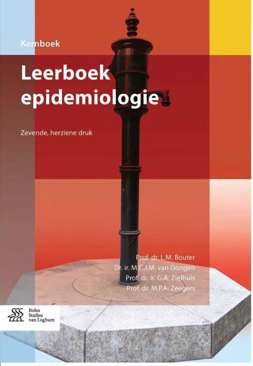 Leerboek epidemiologie / Kernboek 9789036805612 L.M. Bouter, Boeken, Wetenschap, Zo goed als nieuw, Verzenden