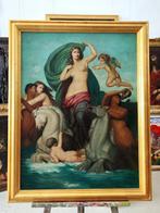 European school (XX), After Bouguereau - Le triomphe de, Antiek en Kunst, Kunst | Schilderijen | Klassiek