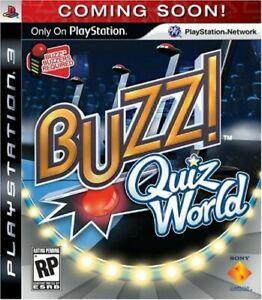PlayStation 3 : Buzz Quiz World / Game, Consoles de jeu & Jeux vidéo, Jeux | Sony PlayStation 3, Envoi
