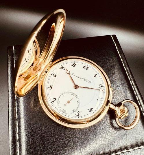 IWC - 14K GOLD Savonette Pocket watch cal. 58 - 1901-1949, Bijoux, Sacs & Beauté, Montres | Hommes