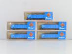 Roco N - 25166 - Modeltrein (5) - 5x 4-assige Hoge Open, Hobby en Vrije tijd, Modeltreinen | N-Spoor, Nieuw