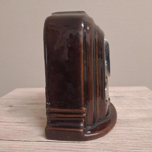 fobrux - Spaarpot - Smeedijzer - Miniatuurstoof /spaarpot, Antiek en Kunst, Kunst | Designobjecten