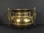 Pot de fleurs (2) - Poignées Pauw - Laiton - Cachepot, Antiek en Kunst