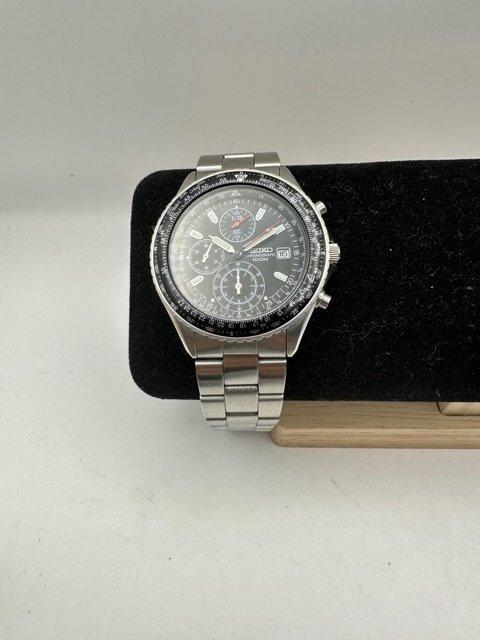 Seiko - Fligtmaster Chronograph - Sans Prix de Réserve -, Handtassen en Accessoires, Horloges | Antiek