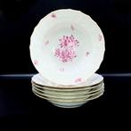 Herend - Exquisite Set of 6 Soup Plates (24,5 cm) -, Antiquités & Art