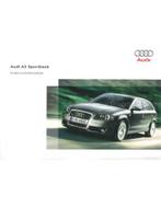 2004 AUDI A3 SPORTBACK INSTRUCTIEBOEKJE NEDERLANDS, Autos : Divers, Modes d'emploi & Notices d'utilisation, Ophalen of Verzenden