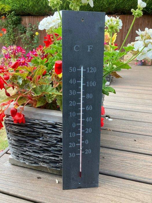 Thermometer - Leisteen - 45 cm, Antiek en Kunst, Kunst | Designobjecten