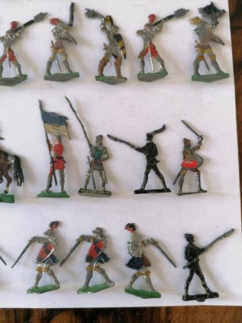 Figuur - Zinnfiguren flach, 30 mm Ritter, Römer, Gladiator,, Kinderen en Baby's, Speelgoed | Overig