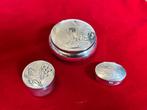 Sieradendoos (3) - .925 zilver, .800 zilver - Vintage, Antiek en Kunst
