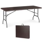 Opvouwbare Campingtafel - Waterdicht & Stevig - 179x74 cm..., Huis en Inrichting, Ophalen of Verzenden, Nieuw