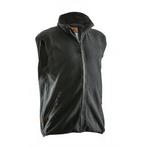 Jobman werkkledij workwear - 7501 fleece vest m zwart
