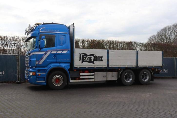 Veiling: Bakwagen Vrachtwagen Scania R730 6x4 Diesel 731pk 2, Auto's, Vrachtwagens, Ophalen