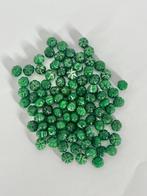 91 handgemaakte Emerald Pumpkin-kralen- 40 g