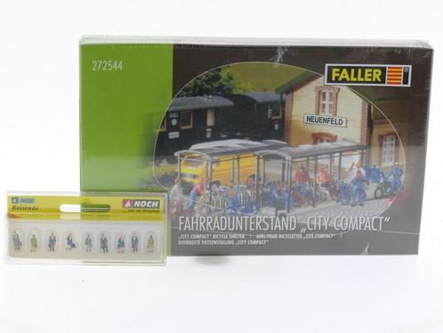 Schaal N Faller 272544 overdekte fietsenstalling city co..., Hobby & Loisirs créatifs, Trains miniatures | Échelle N, Enlèvement ou Envoi