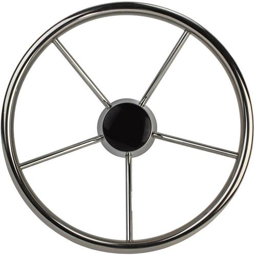 Rvs Stuurwiel Boot 340mm, Watersport en Boten, Accessoires en Onderhoud, Nieuw, Ophalen of Verzenden