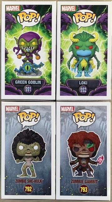 Funko Pop! - Figuur - 4x Marvel [MechStrike Monster Hunters