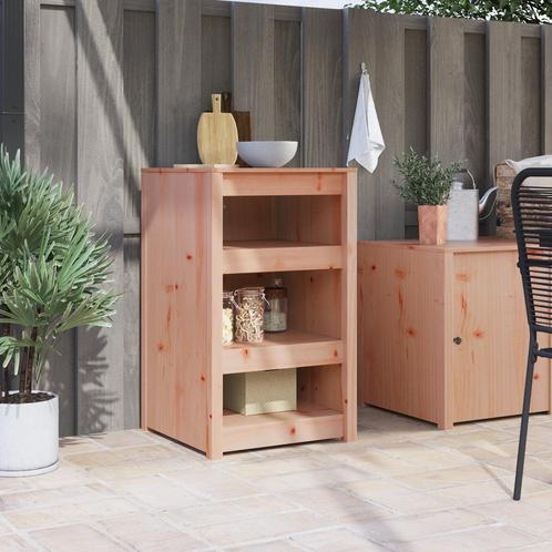 vidaXL Buitenkeuken Kast 55x55x92 cm Massief Douglas Hout, Huis en Inrichting, Kasten | Overige, Nieuw, Verzenden