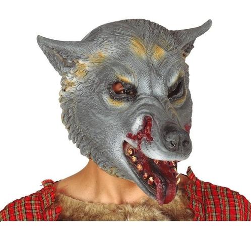 Halloween Masker Wolf, Hobby en Vrije tijd, Feestartikelen, Nieuw, Verzenden