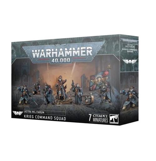 Astra Militarum Krieg Command Squad (Warhammer nieuw), Hobby en Vrije tijd, Wargaming, Ophalen of Verzenden