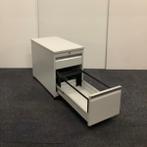 Ladeblok vv 2 lades, (hxbxd) 63x42x80 cm, Grijs metaal