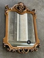 Miroir mural- florale - Noyer