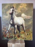 Cyriel Vanderhaeghe (XX) - Wit paard, Antiek en Kunst