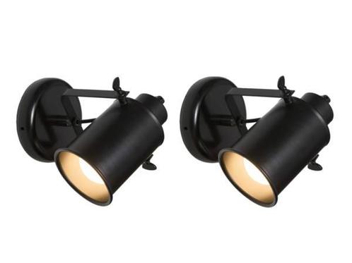 Veiling - 2x Beaux spotlamp E27 excl. lichtbron Montpellier, Huis en Inrichting, Lampen | Wandlampen