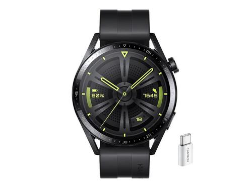 Huawei Watch GT 3 46 mm smartwatch, langdurige batterij,, Huis en Inrichting, Woonaccessoires | Overige, Zo goed als nieuw, Verzenden