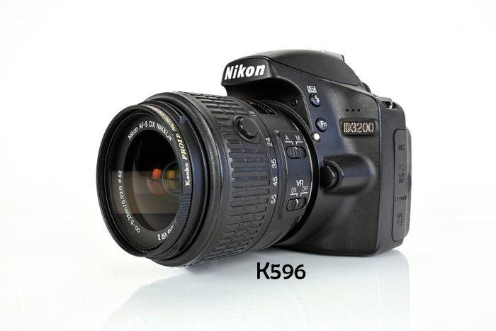 Nikon D3200 + zoomlens 18-55mmVR Digitale reflex camera, Audio, Tv en Foto, Fotocamera's Digitaal
