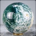 Topkwaliteit natuurlijke zeer artistieke mosagaat Sphere-