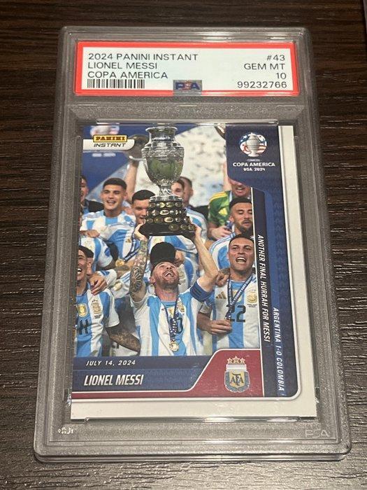 2021/22, 2024 Panini Finest, Instant Vini Jr., Lionel Messi, Verzamelen, Stickers