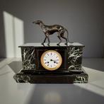 Pendule - Marmer, Zinklegering, Glas - 1850-1900