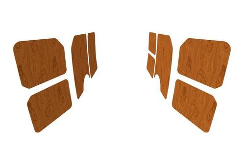 Wandbetimmering en deurpanelen hechthout Mercedes Citan 2012, Autos : Pièces & Accessoires, Habitacle & Garnissage, Envoi
