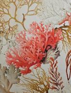 Exclusieve stof met realistische koralen - 600x140cm - Art