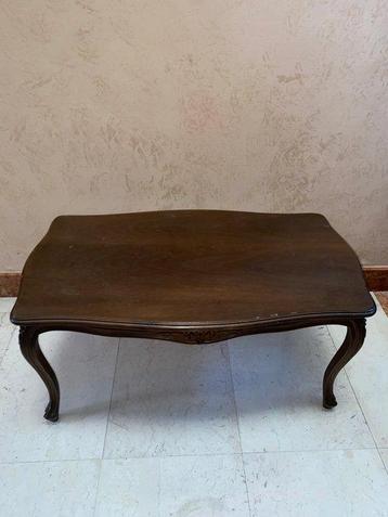 Middentafel - Hout - in walnoot, Antiek en Kunst