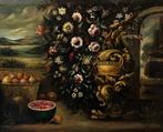 École Européene (XIX-XX) - Nature Morte aux Fruits et Fleurs