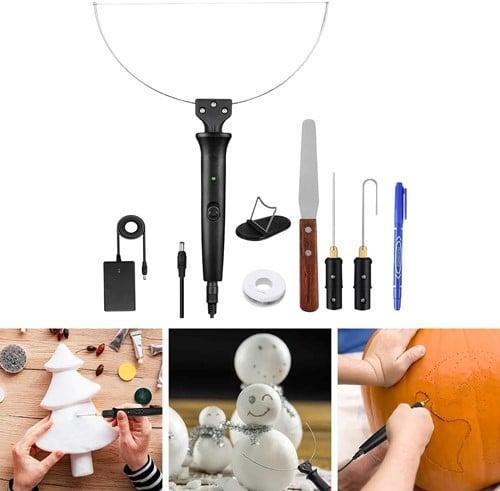 Styropor snijder set 9-delig UK stekker inbegrepen, Hobby en Vrije tijd, Knutselen, Nieuw