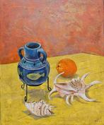 Spanish school (XX) - Living nature with seashell, Antiquités & Art