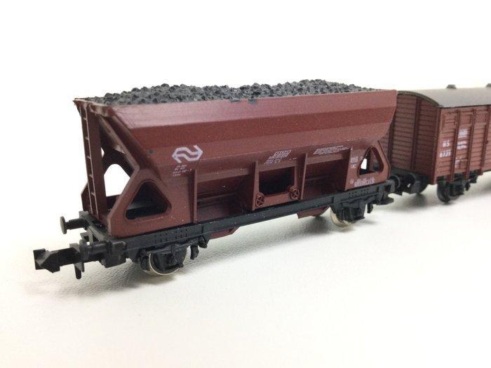 Roco N - 2302A/2306/2333A - Modeltrein goederenwagon (4) -, Hobby en Vrije tijd, Modeltreinen | N-Spoor