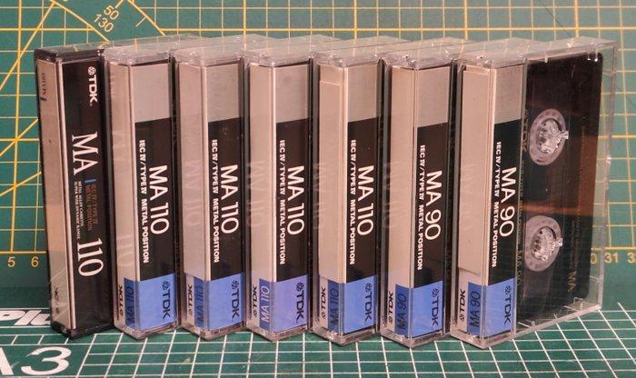 TDK - MA 90/110 type IV Metal tape Lege audiocassette, Audio, Tv en Foto, Radio's