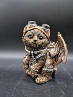 Beeld, Steampunk Cat - 16 cm - Hars