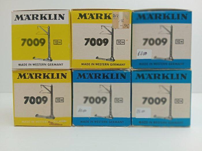 Märklin H0 - 7009 - Bovenleiding (60) - Catenary masts voor, Hobby en Vrije tijd, Modeltreinen | H0